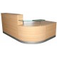 Three Section L Shaped Reception Desk Counter 